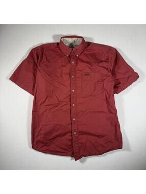 Vintage Carhartt Heavy Weight Short Sleeve Camp Button Up